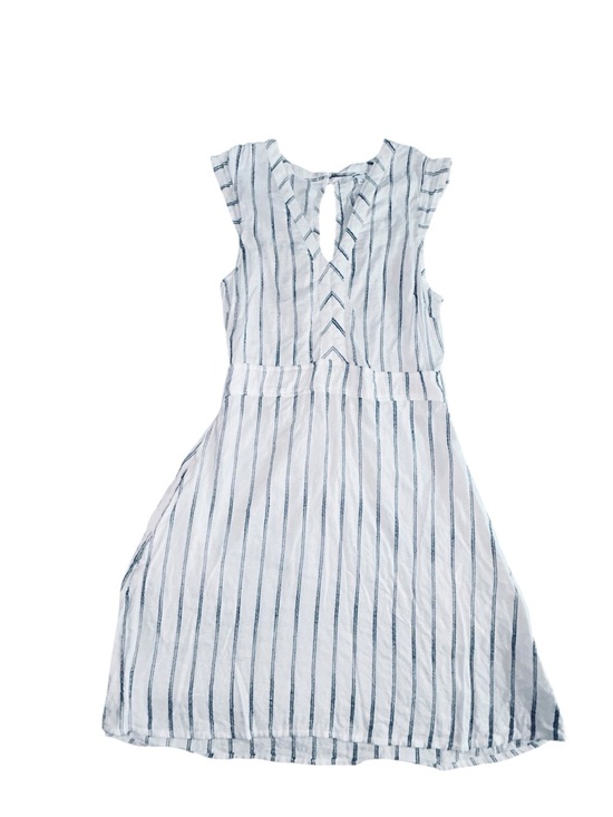 O'Neill Dresses & Skirts - O'Neill White Dress with Black Stripes
Size small